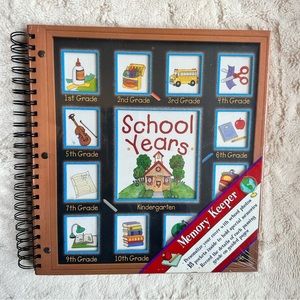 Kids Scrapbook Memory Album Keeper School Kindergarten